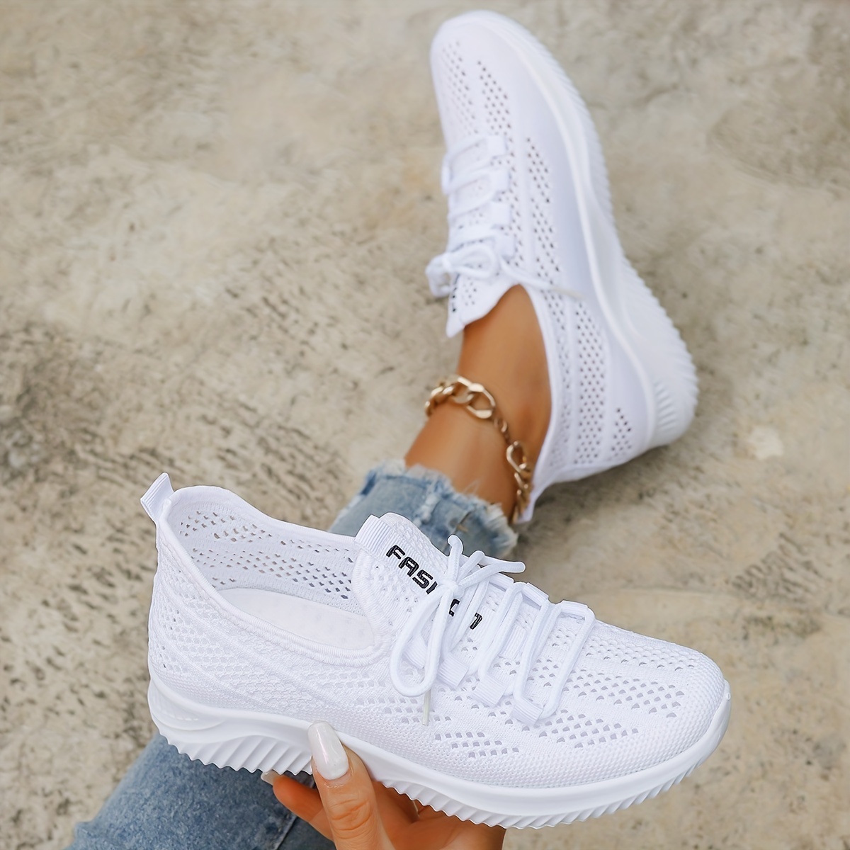 🔥Last Day Promotion 50% OFF - Women's Soft-soled Anti-slip Breathable Casual Sneakers