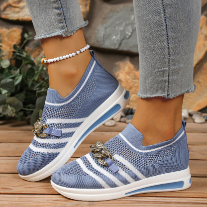 🔥Last Day Promotion 50% OFF - Women's Breathable Slope Heel Soft Sole Orthopaedic Casual Shoes