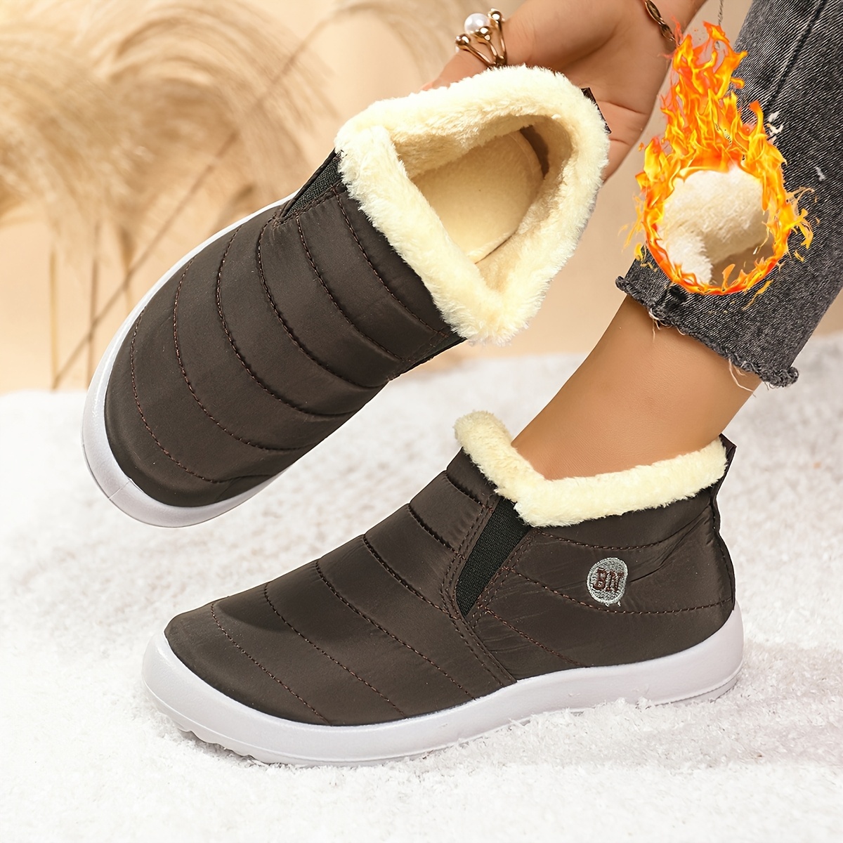 🔥Last Day Promotion 50% OFF - Women's Lightweight Winter Warm Ankle Boots