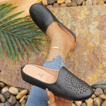 🔥Last Day Promotion 50% OFF - Women's Soft Sole Orthopaedic Leather Sandals
