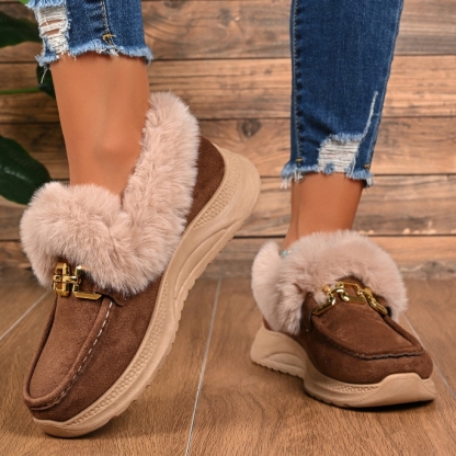 🔥Last Day Promotion 50% OFF - Women's Snow-Ready Thermal-Lined Chunky-Sole Casual Boots