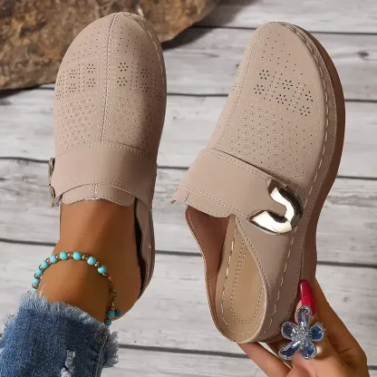 🔥Last Day Promotion 50% OFF - Women's Comfortable Non-Slip Wedge Heel Sandals