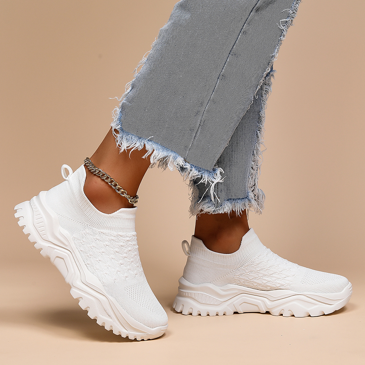 🔥Last Day Promotion 50% OFF - Women's Comfortable Breathable Non Slip Arch Support Walking Shoes