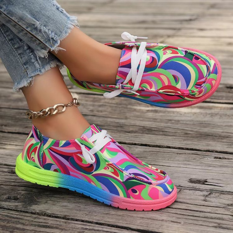 🔥Last Day Promotion 50% OFF - Women's Colourful Ethnic Soft Sole Orthopaedic Shoes