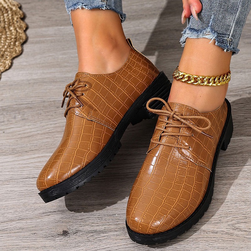 🔥Last Day Promotion 50% OFF - Women's Fashion Thick Sole Leather Loafers