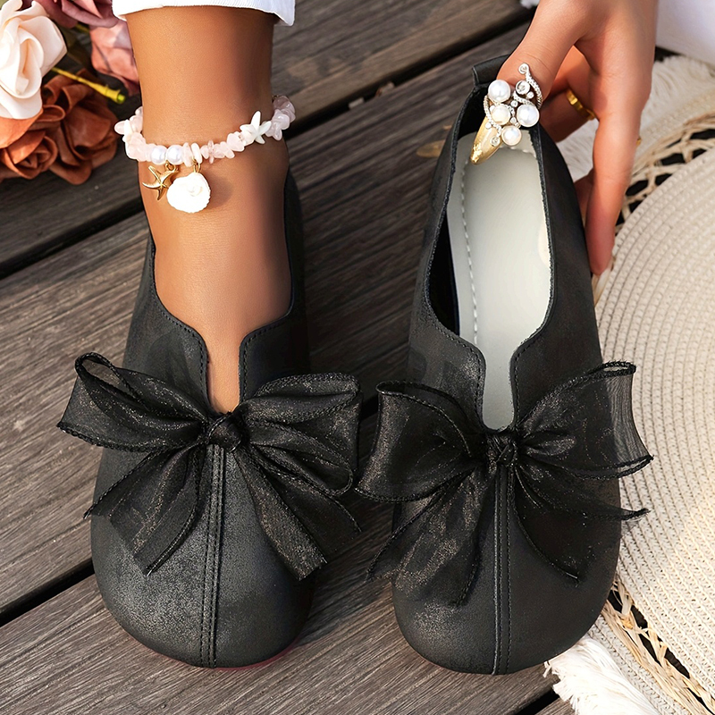 🔥Last Day Promotion 50% OFF - Women's Butterfly Flower Decor Slip-On Casual Shoes