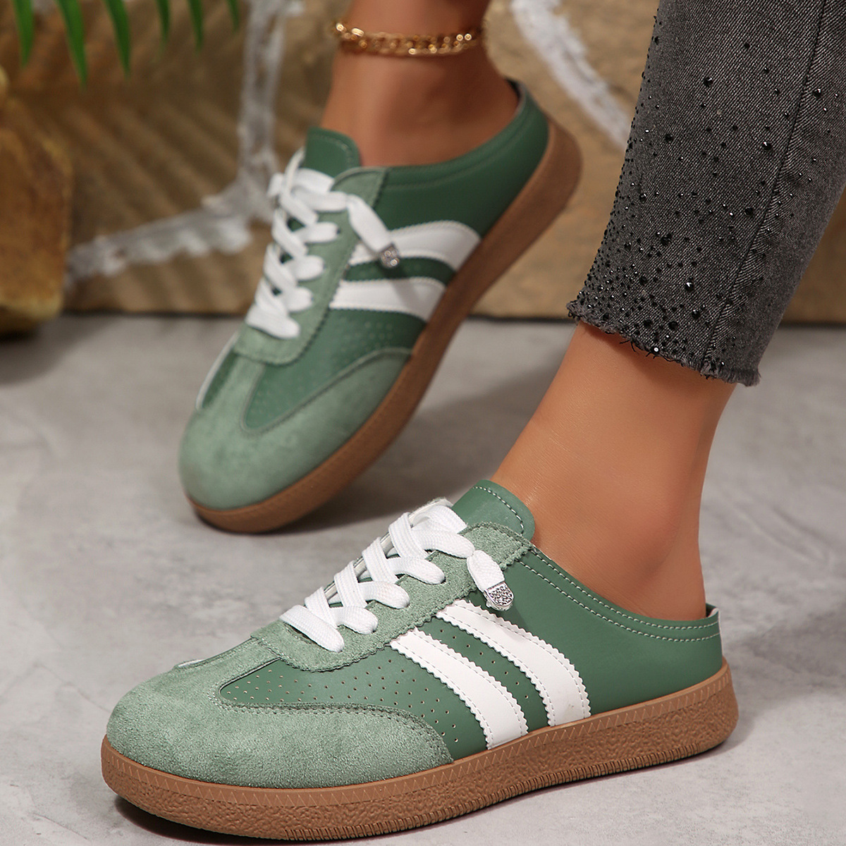 🔥Last Day Promotion 50% OFF - Women's Slip-on Lightweight Breathable Casual Sandals
