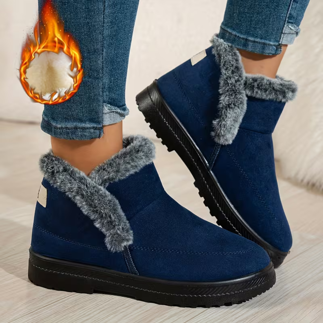 🔥Last Day Promotion 50% OFF - Women's High Quality Warm Slip-On Ankle Boots