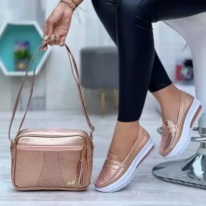 🔥Last Day Promotion 50% OFF - Women's Comfortable Casual Thick Sole Walking Shoes