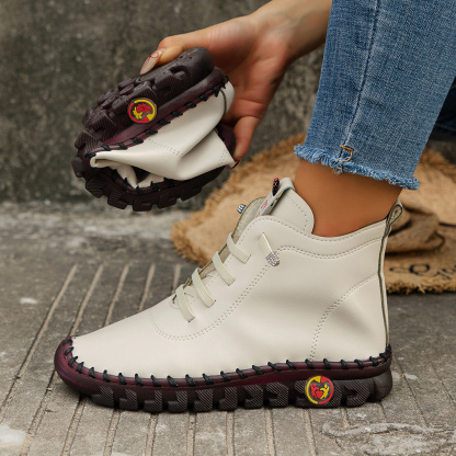 🔥Last Day Promotion 50% OFF - Women'S Comfortable Handmade Leather Orthopaedic Ankle Boots