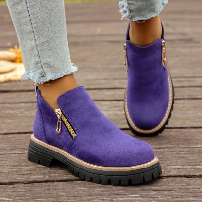 🔥Last Day Promotion 50% OFF - Women's Chunky Platform Ankle Boots