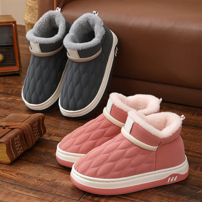 🔥Last Day Promotion 50% OFF - Fashionable & Cosy Plush Lined Waterproof Non-Slip Snow Boots