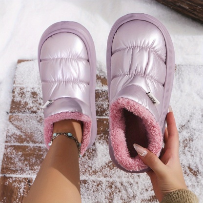 🔥Last Day Promotion 50% OFF - Women's Durable Cozy Winter Slip-On Snow Boots