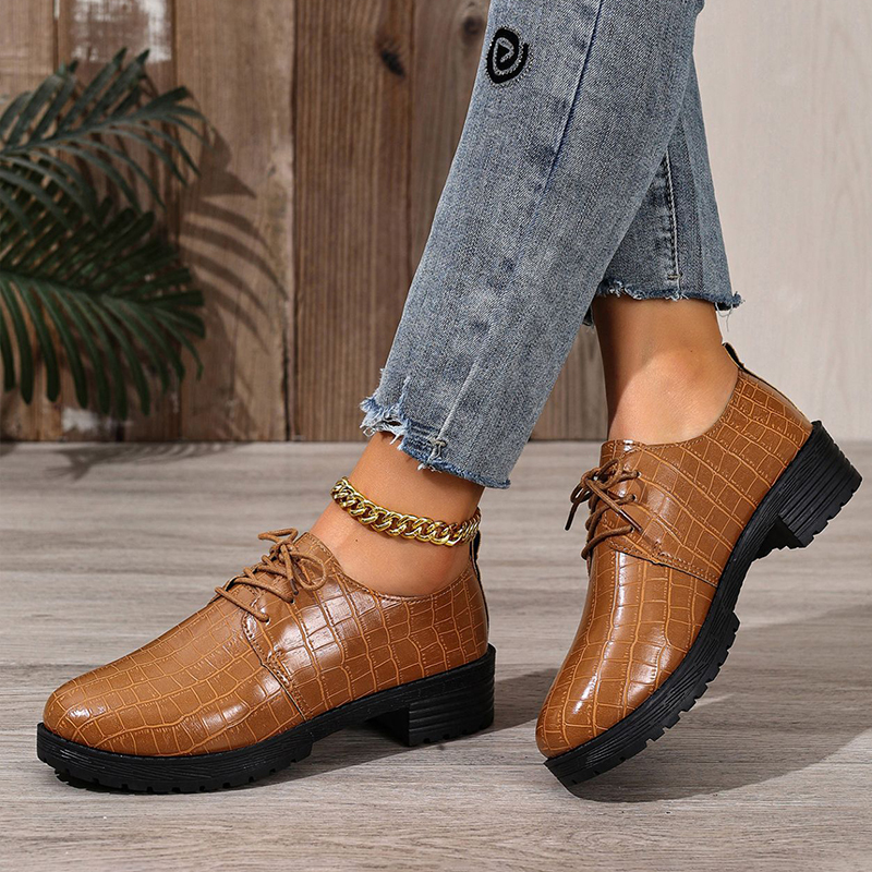 🔥Last Day Promotion 50% OFF - Women's Fashion Thick Sole Leather Loafers