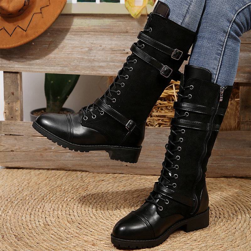 🔥Last Day Promotion 50% OFF - Women's Fashionable Zipper Leather Boot