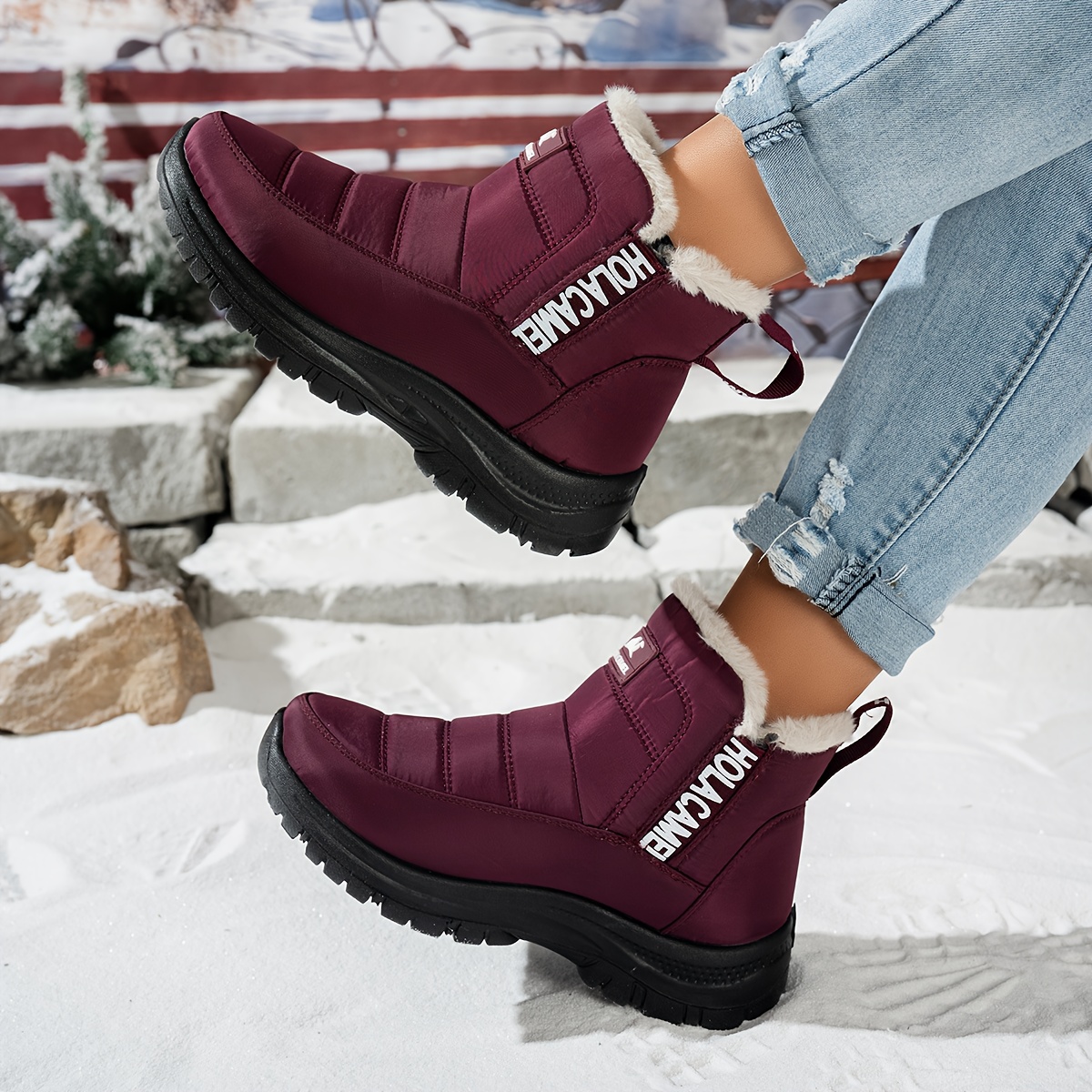 🔥Last Day Promotion 50% OFF - Women'S Heavy-Duty Non-Slip Thermal Winter Boots