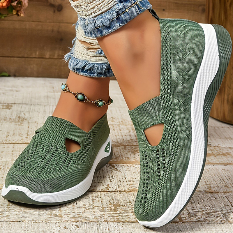 🔥Last Day Promotion 50% OFF - Women's Breathable Slip-On Orthopaedic Shoes