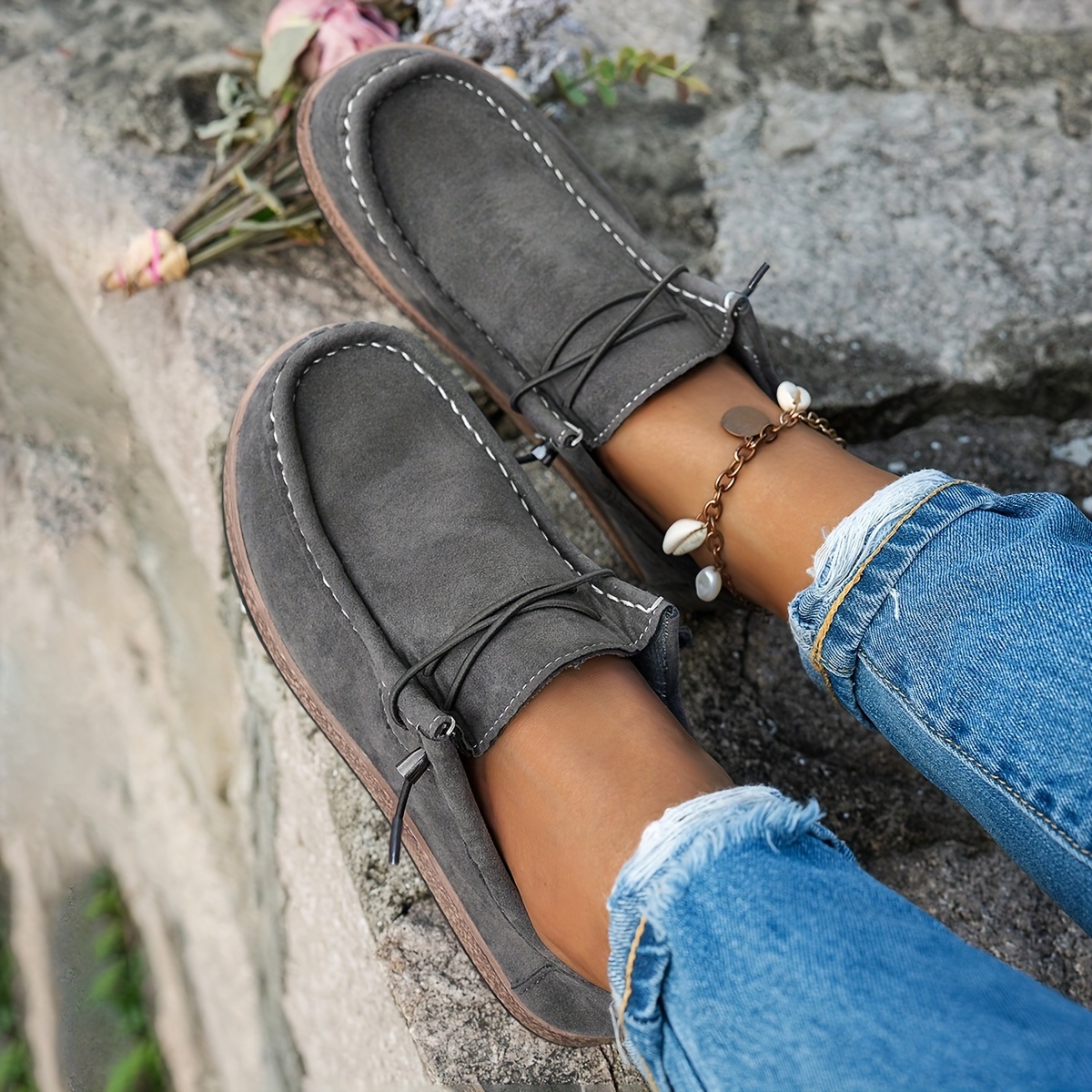 🔥Last Day Promotion 50% OFF - Women'S Lightweight Slip-On Sneakers