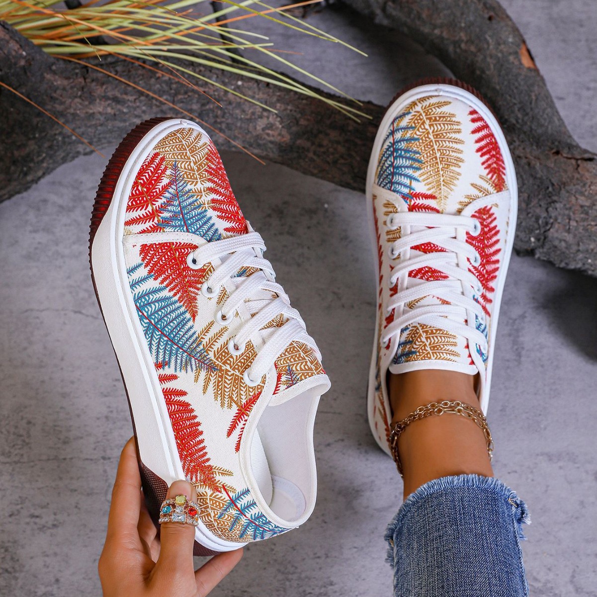 🔥Last Day Promotion 50% OFF - Women's Fashion Ethnic-Inspired Breathable Casual Shoes