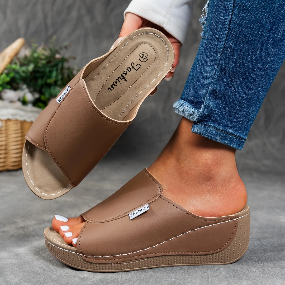 🔥Last Day Promotion 50% OFF - Women's Comfortable Thick Sole Arch Sup