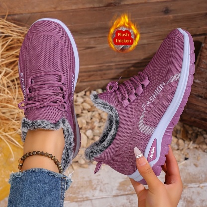 🔥Last Day Promotion 50% OFF - Women's Winter Warm Fleece-Lined Orthopaedic Sneakers