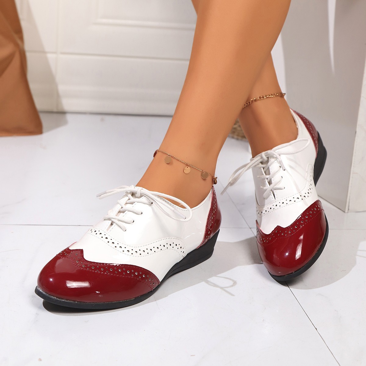 🔥Last Day Promotion 50% OFF - Women's Fashion Solid-Colour Genuine Leather Orthopaedic Shoes