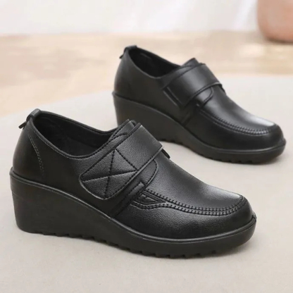 🔥Last Day Promotion 50% OFF -  Women’s Comfortable Breathable Genuine Leather Wedge Shoes