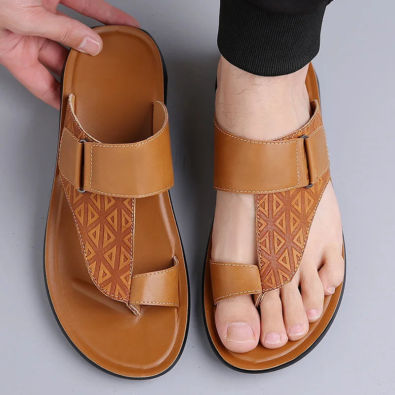 🔥Last Day Promotion 50% OFF - Men's Fashionable Leather Sandals
