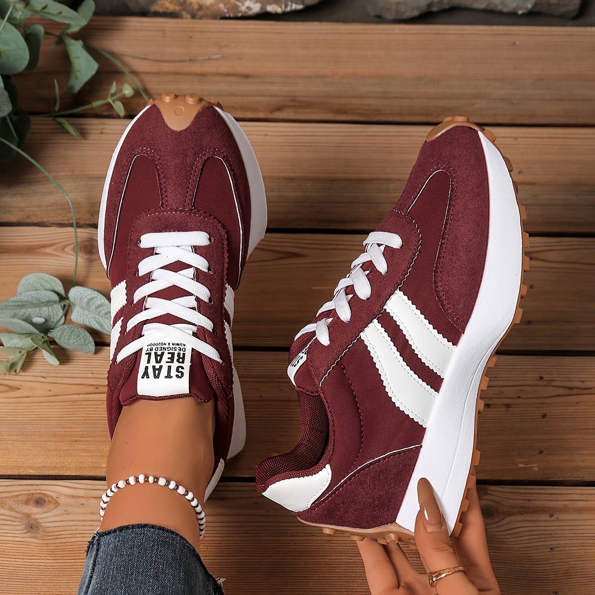 🔥Last Day Promotion 50% OFF - Women's Fashionable Casual Versatile Trendy Trainers