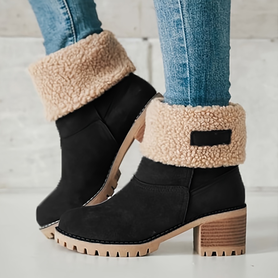💝Women's Soft Waterproof Wool Lining Boots