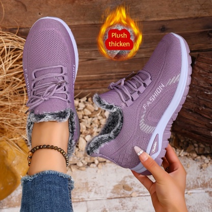 🔥Last Day Promotion 50% OFF - Women's Winter Warm Fleece-Lined Orthopaedic Sneakers