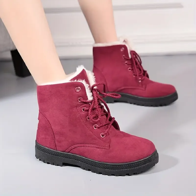 🔥Last Day Promotion 50% OFF - Women's Fleece Lined Snow Boots