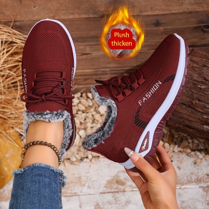 🔥Last Day Promotion 50% OFF - Women's Winter Warm Fleece-Lined Orthopaedic Sneakers