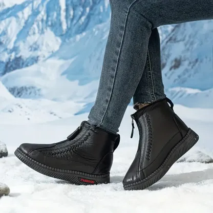 🔥Last Day Promotion 50% OFF - Women's Winter Warm Fleece-Lined Slip-On Boots