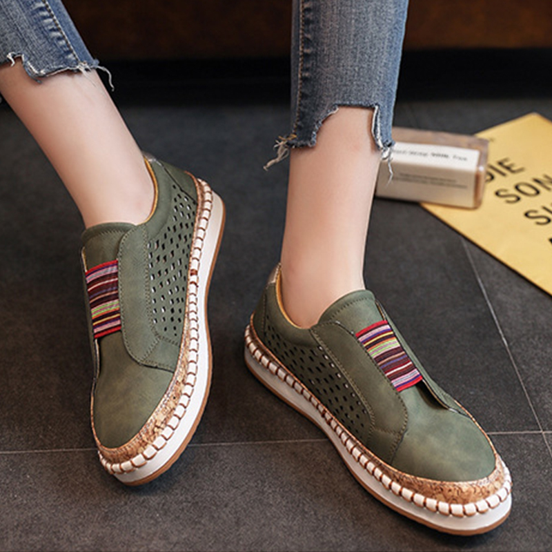 🔥Last Day Promotion 50% OFF - Women's Fashion Retro Breathable Casual Orthopedic Shoes