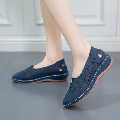 🔥Last Day Promotion 50% OFF - Women's Fashion Retro Orthopaedic Leather Shoes