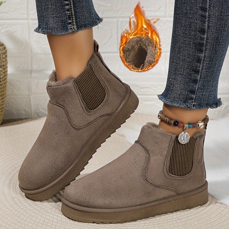 🔥Last Day Promotion 50% OFF - Women's Warm Fleece-Lined Ankle Boots
