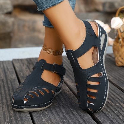 🔥Last Day Promotion 50% OFF - Women's Vintage Wedge Orthopaedic Sandals