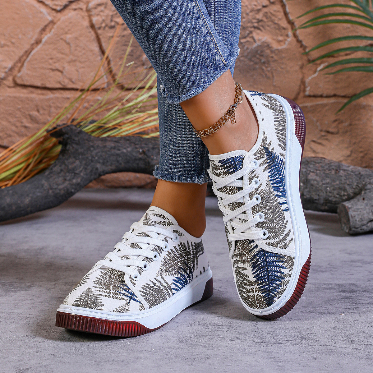 🔥Last Day Promotion 50% OFF - Women's Fashion Ethnic-Inspired Breathable Casual Shoes