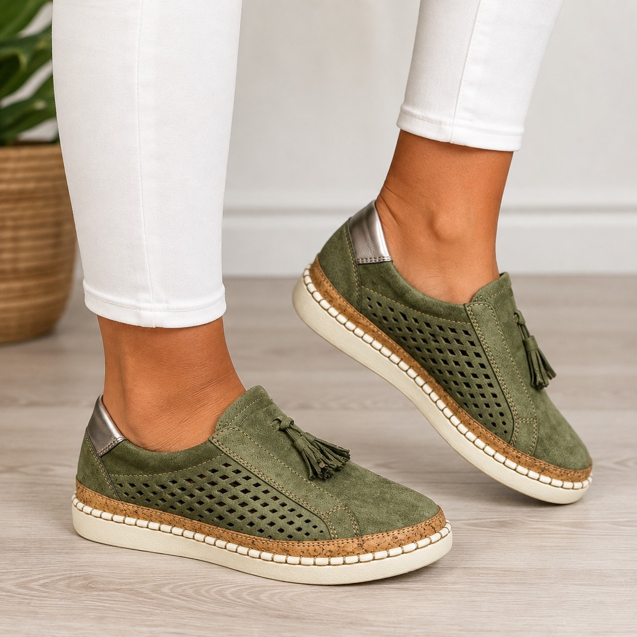 🔥Last Day 50% OFF - Orthopaedic Slip-On Shoes for Women: Ultra-Comfortable Pain Relief Walking Loafers