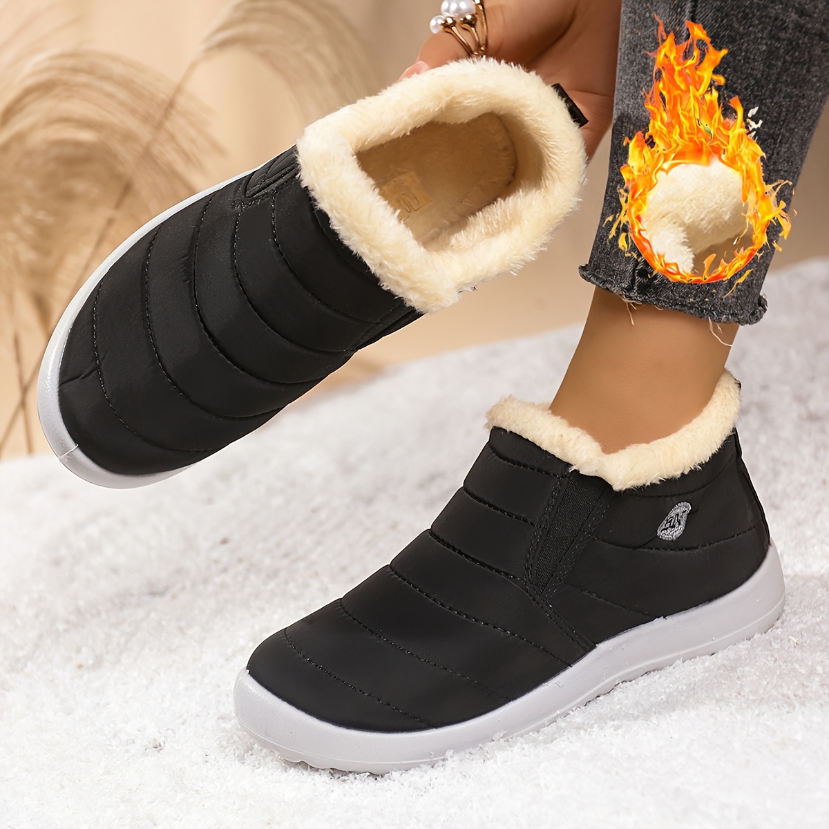 🔥Last Day Promotion 50% OFF - Women's Lightweight Winter Warm Ankle Boots