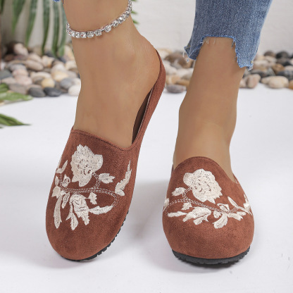 🔥Last Day Promotion 50% OFF - Women's Hand Embroidered Soft Sole Orthopaedic Sandals