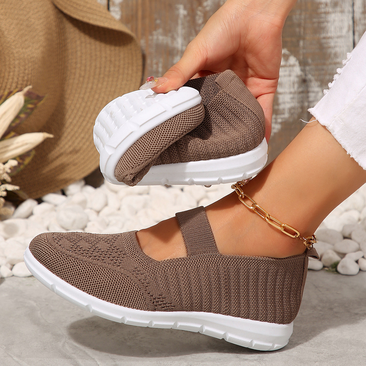 🔥Last Day Promotion 50% OFF - Women's Casual Breathable Soft Sole Walking Shoes
