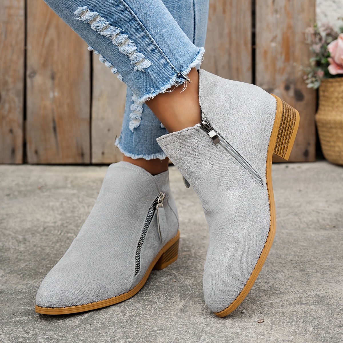 🔥Last Day Promotion 50% OFF - Women'S Fashionable Ankle Boots