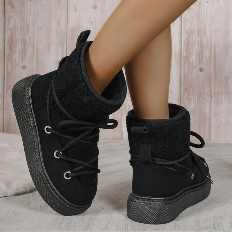 🔥Last Day Promotion 50% OFF - Women's Ultra-Comfortable Thick-Sole Thermal Snow Boots