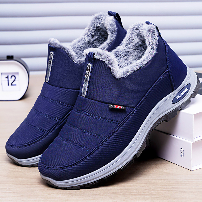 🔥Last Day Promotion 50% OFF - Women's Mid-to-Senior Winter Slip-On Orthopedic Warm Shoes