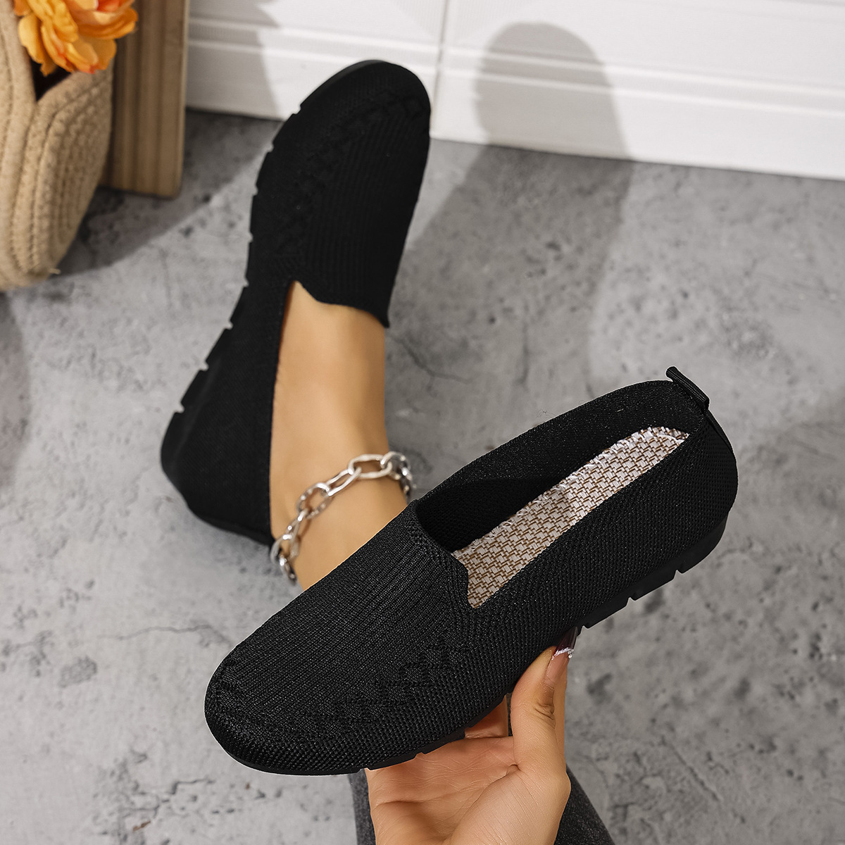 🔥Last Day 50% OFF - Orthopaedic Lightweight Knit Loafers: Ultra-Comfortable Pain Relief Slip-On Shoes