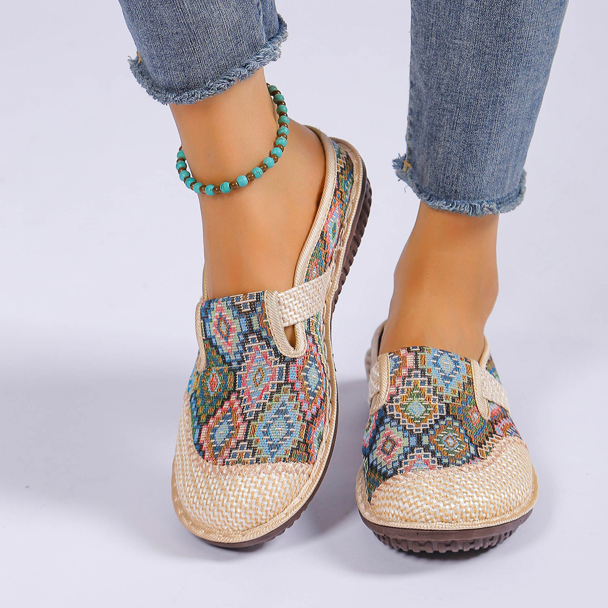 🔥Last Day Promotion 50% OFF - Women's Ethnic Style Casual Breathable Orthopaedic Shoes