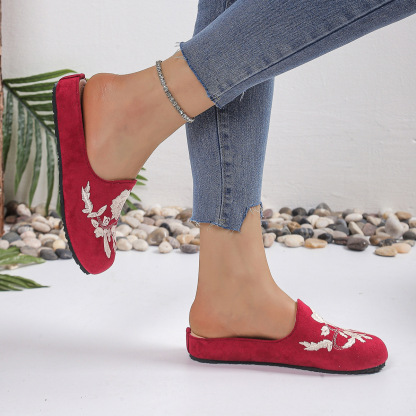 🔥Last Day Promotion 50% OFF - Women's Hand Embroidered Soft Sole Orthopaedic Sandals