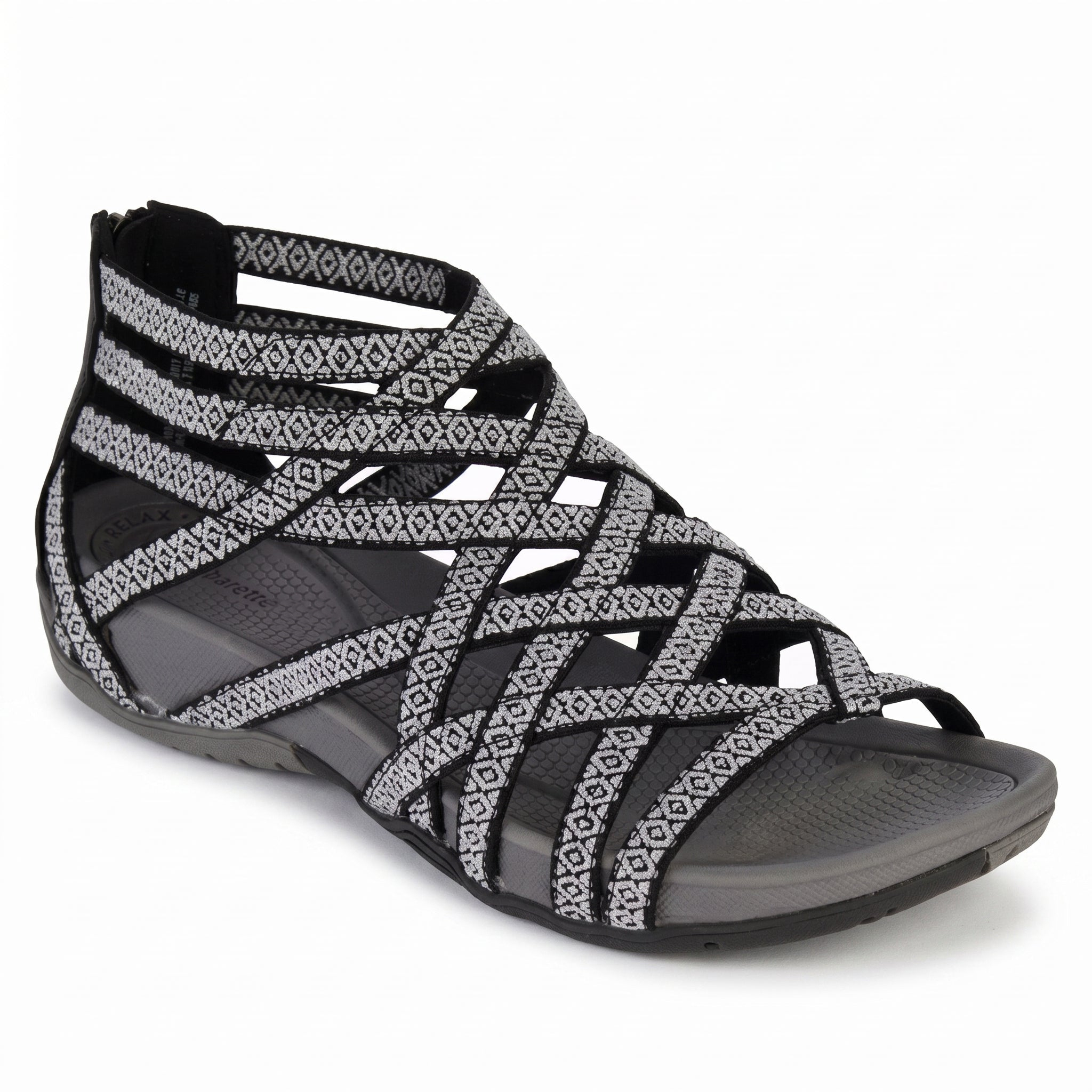 🔥Last Day Promotion 50% OFF - Women’s Comfort Caged Zip Back Orthopedic Sandals
